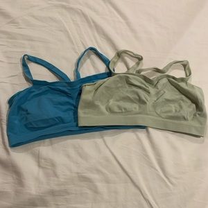 Two Sports bras.